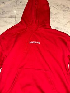 Red Hoodie Sweatshirt