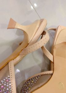 Sparkly Pointed Toe Heels