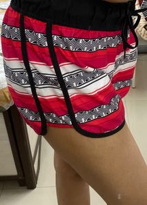 Vibrant Striped Athletic Shorts