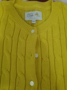 New Cherry crumble yellow sweater 💛 girls Kids
