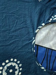 Blue Printed Kurti
