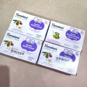 PACK OF 4 Himalaya Gentle Baby Soap 125 g | Buy 3