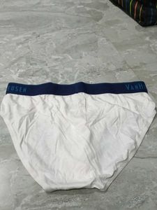 Van Heusen Men's White Briefs