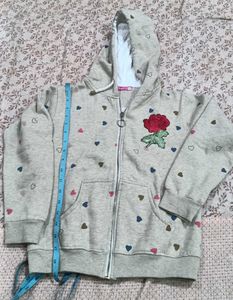 Cute Heart &amp; Rose Hoodie