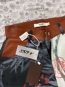 Unique Artistic Print Pants