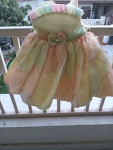 Beautiful Pastel Party Dress.no less plz only 1 ti