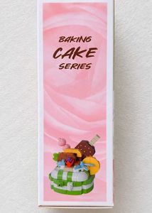 🍫🍈 Choco-Melon Cake Building Block Set