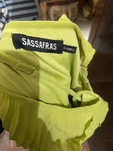 Sale!!!Sassafras Lime Green Dress