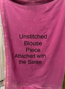 Embroidered  Saree