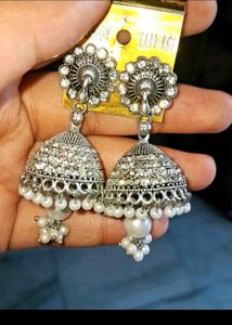 peacock degine jhumka