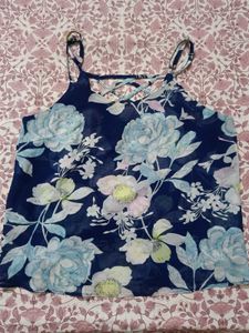 Floral Sleeveless Top