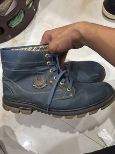 Men's Blue CAT Boots