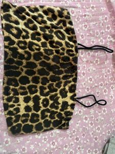 SHEIN Leopard Print Crop Top