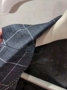 Men's Checked Blazer
