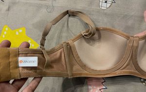 Strapless Comfortable Beige Bra