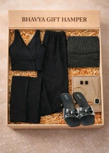 Black Two-Piece Set and dresses gift hamper