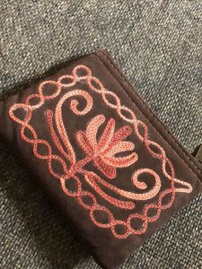 Embroidered Clutch Pouch