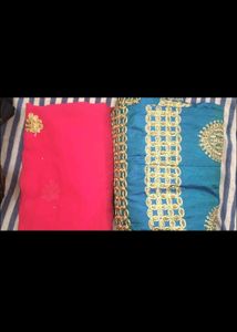 Stunning Blue Embroidered Lehenga Choli