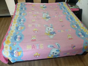 Cute Bunny Print Bedsheet