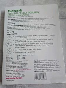 face mask with  Niacinamide
