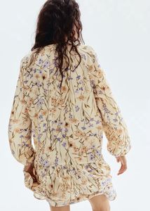 H&amp;M BUTTON-FRONT TUNIC DRESS