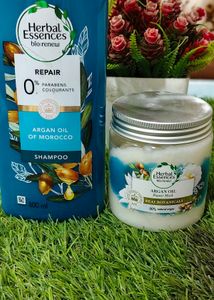 Herbal Essences Argan Oil Shampoo &amp; Repair Mask