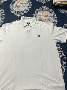 Men's Classic White Polo T-Shirt