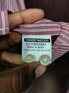 Indigo Nation Striped Men's Shirt