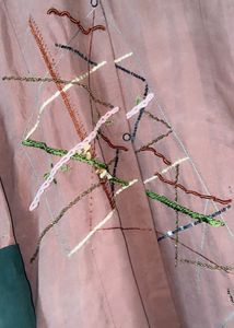 Embroidered burqa with Unique Design