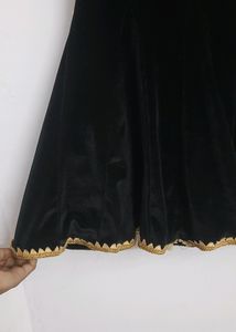 Black And Golden Gown