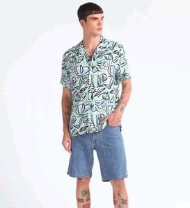 Flying Machine Floral Print Shirt
