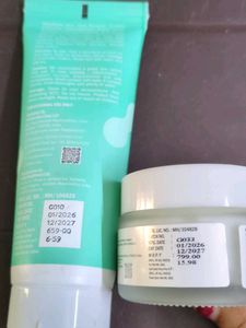 luma cleanse facewash &amp; thirsty no more cream