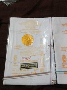 Century Fabrics Paramsookh Dhoti pack of 2