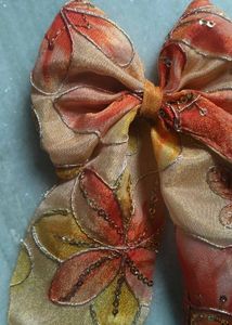 Handmade Fabric Flower Hair Clip