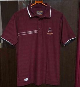 Maroon/Burgundy Cut & Fit Polo T-Shirt | Men’s |