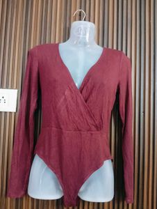 Forever 21 Maroon Top