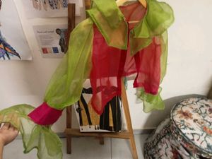 organza shrug