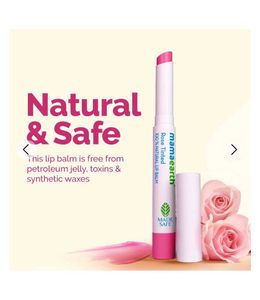 Mamaearth Rose Tinted Lip Balm Pack Of 2
