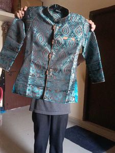 Boy's Brocade Jodhpuri Set