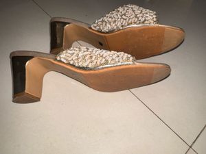 Embellished Heeled Sandals