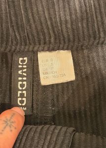 Corduroy Wide Leg Pants