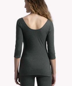 Grey Long Sleeve Top