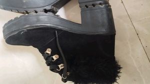 Rosco Fur Platform Boots