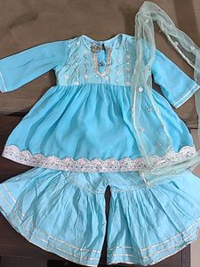 Party Wear Sharara Dress for Baby Girl 2- 3 Years