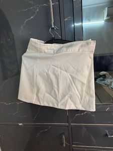 White Mini Skirt