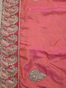 Elegant Embroidered Saree