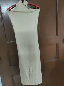Sleek Halter Neck Bodycon Dress