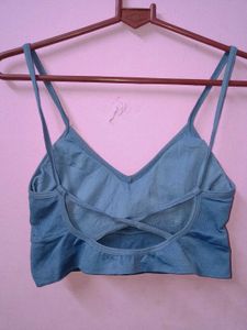Champion Blue Sports Bra Top