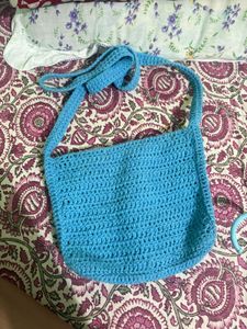 Cute Crochet Cloud Crossbody Bag