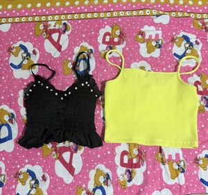 Cute Crop Tops Set of 2